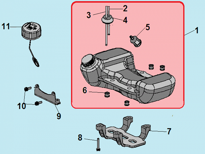 6 БАК ТРИММЕР CHAMPION Т333