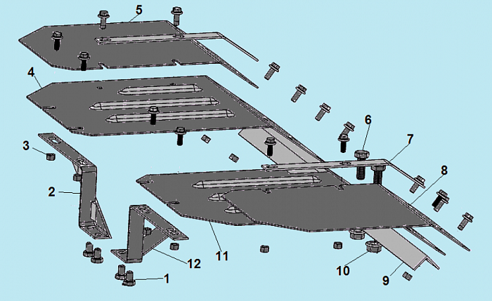 9 КРЫЛЬЯ DC1193E МОТОБЛОК CHAMPION